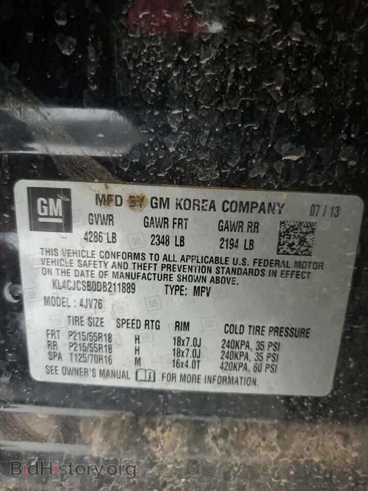 2013 BUICK ENCORE - VIN: KL4CJCSB0DB211889 - Photo 12