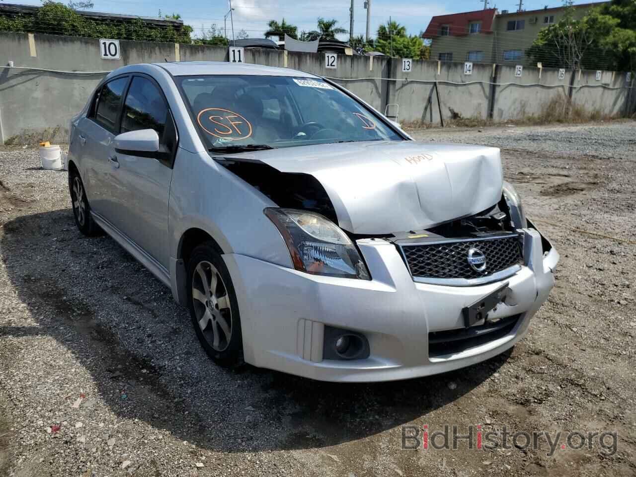 Photo 3N1AB6APXCL768995 - NISSAN SENTRA 2012