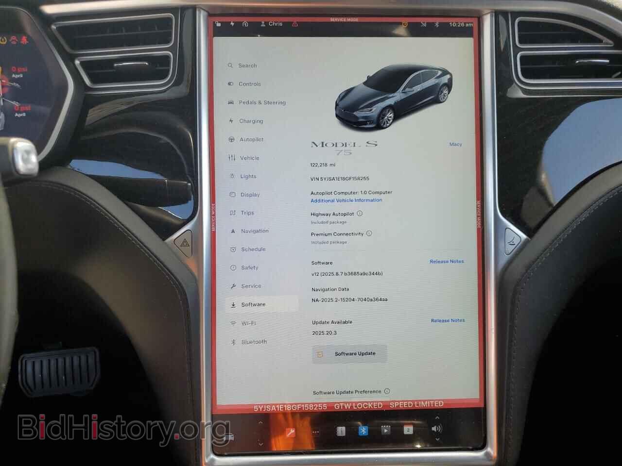 2016 TESLA MODEL S - VIN: 5YJSA1E18GF158255 - Фото 9