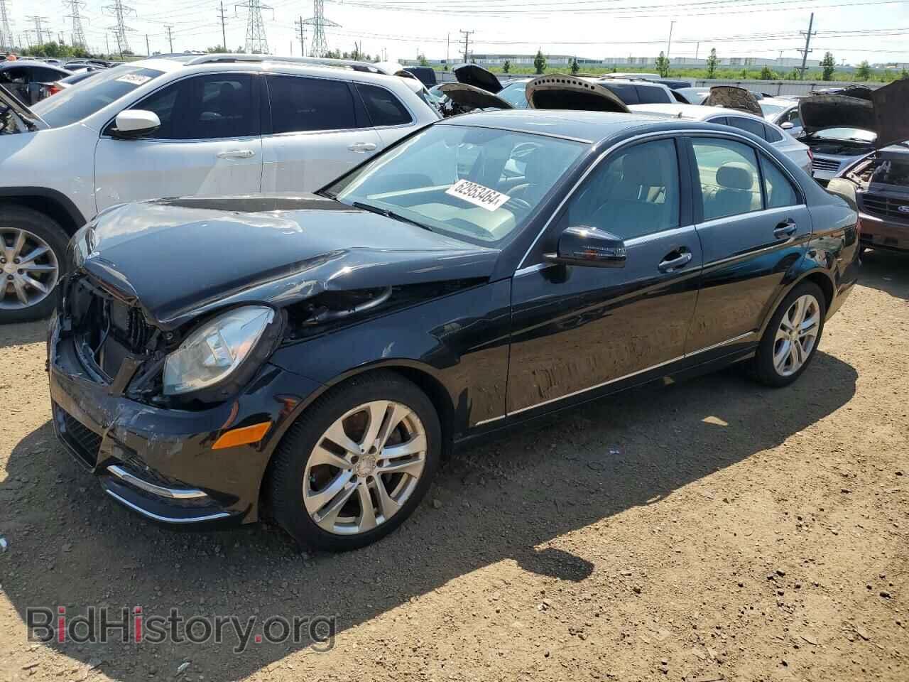 Photo WDDGF8AB8DR240836 - MERCEDES-BENZ C-CLASS 2013