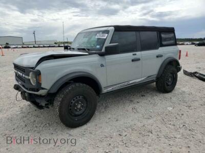 2021 Ford BRONCO Base, серый — VIN 1FMEE5BH8MLB03142, Copart