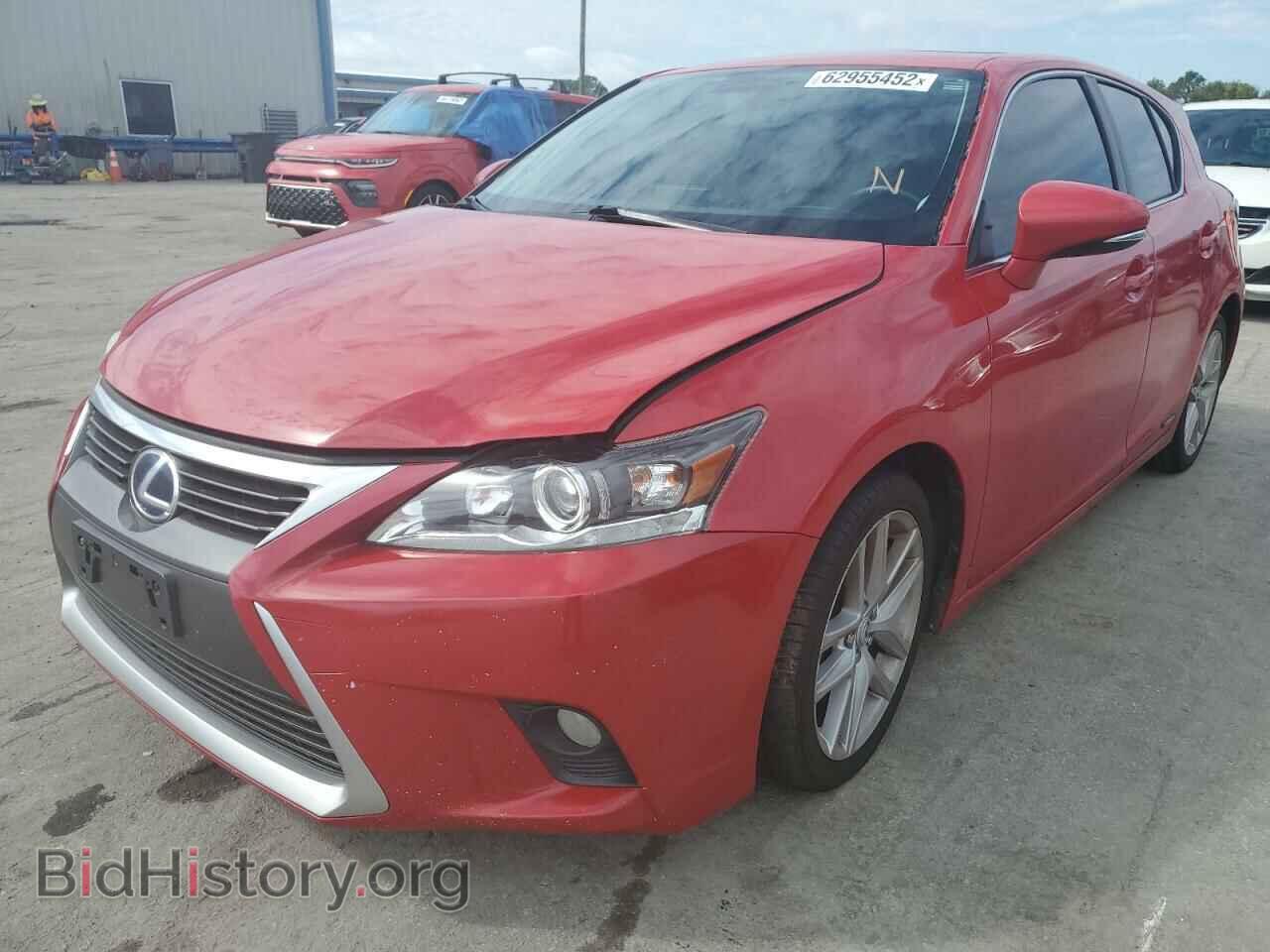 2014 LEXUS CT 200 - VIN: JTHKD5BH7E2189561 - Фото 2
