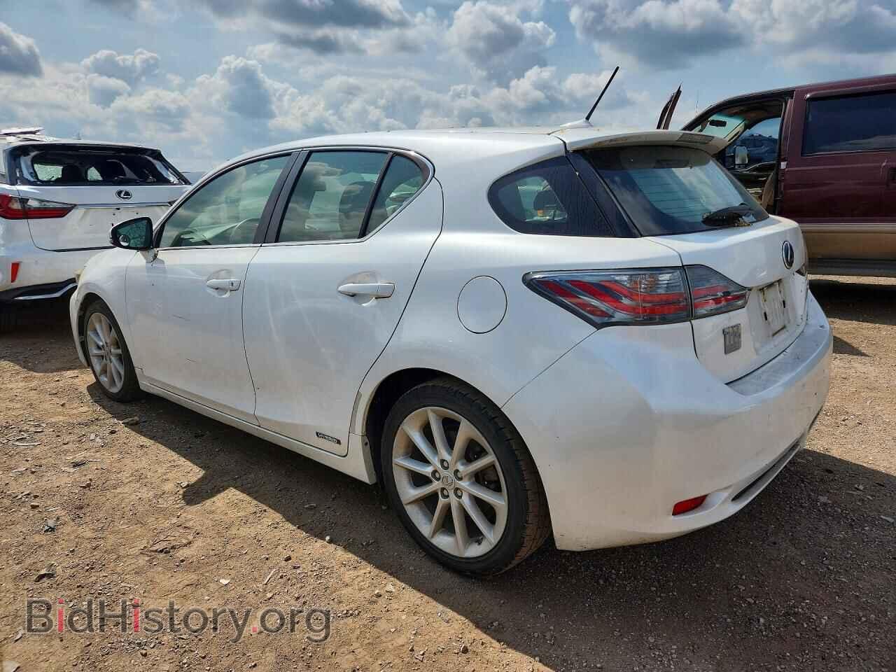 2012 LEXUS CT 200 - VIN: JTHKD5BH1C2072250 - Photo 2