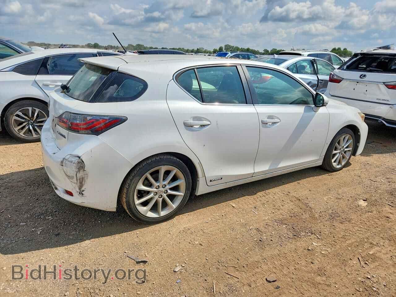 2012 LEXUS CT 200 - VIN: JTHKD5BH1C2072250 - Photo 3