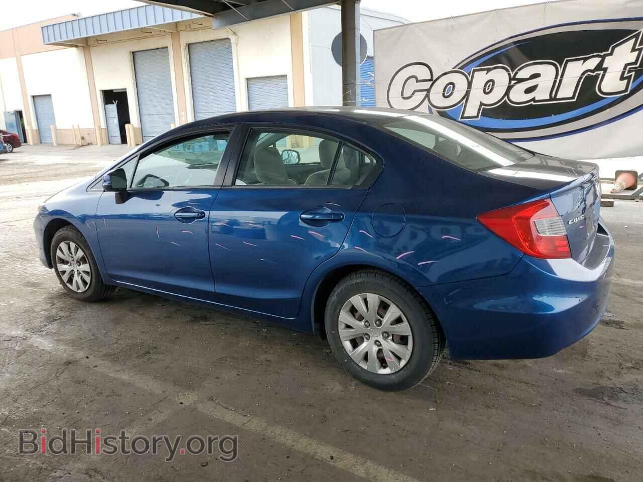 2012 HONDA CIVIC - VIN: 19XFB2F56CE323726 - Фото 2