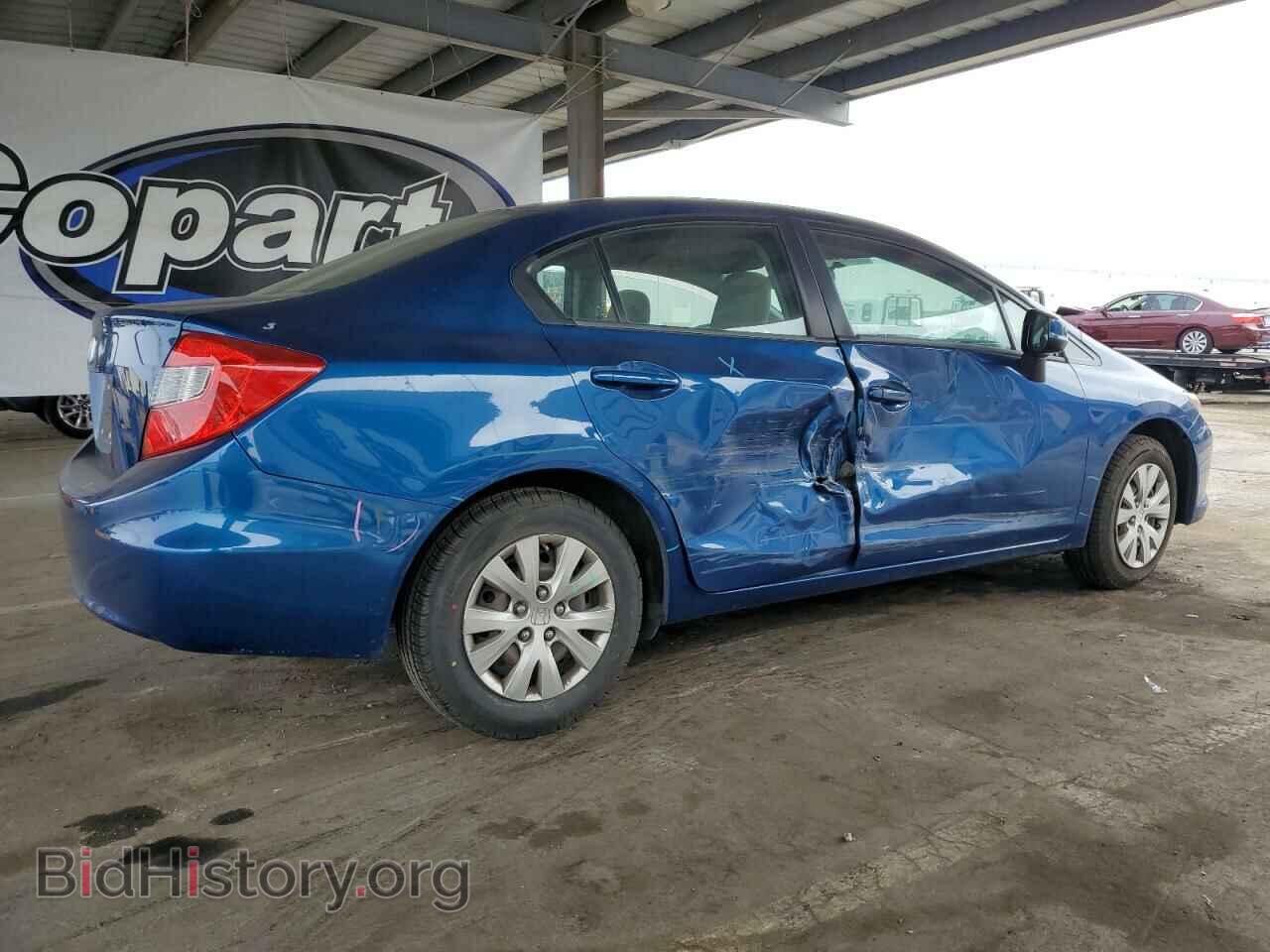 2012 HONDA CIVIC - VIN: 19XFB2F56CE323726 - Фото 3