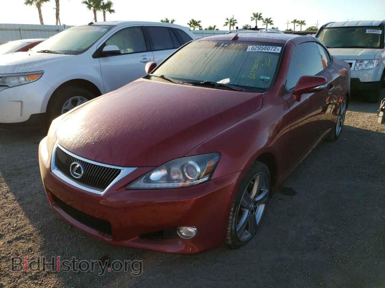 2012 LEXUS IS - VIN: JTHFF2C26C2523533 - Фото 2