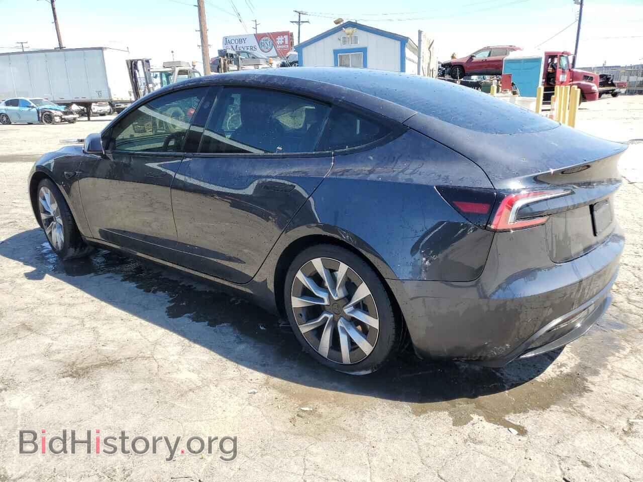 2024 TESLA MODEL 3 - VIN: 5YJ3E1EA3RF730926 - Фото 2