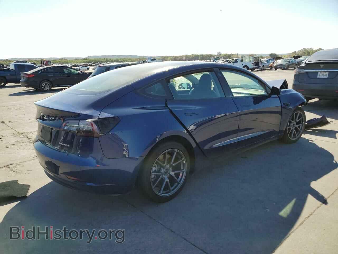 2022 TESLA MODEL 3 - VIN: 5YJ3E1EB6NF192175 - Фото 3