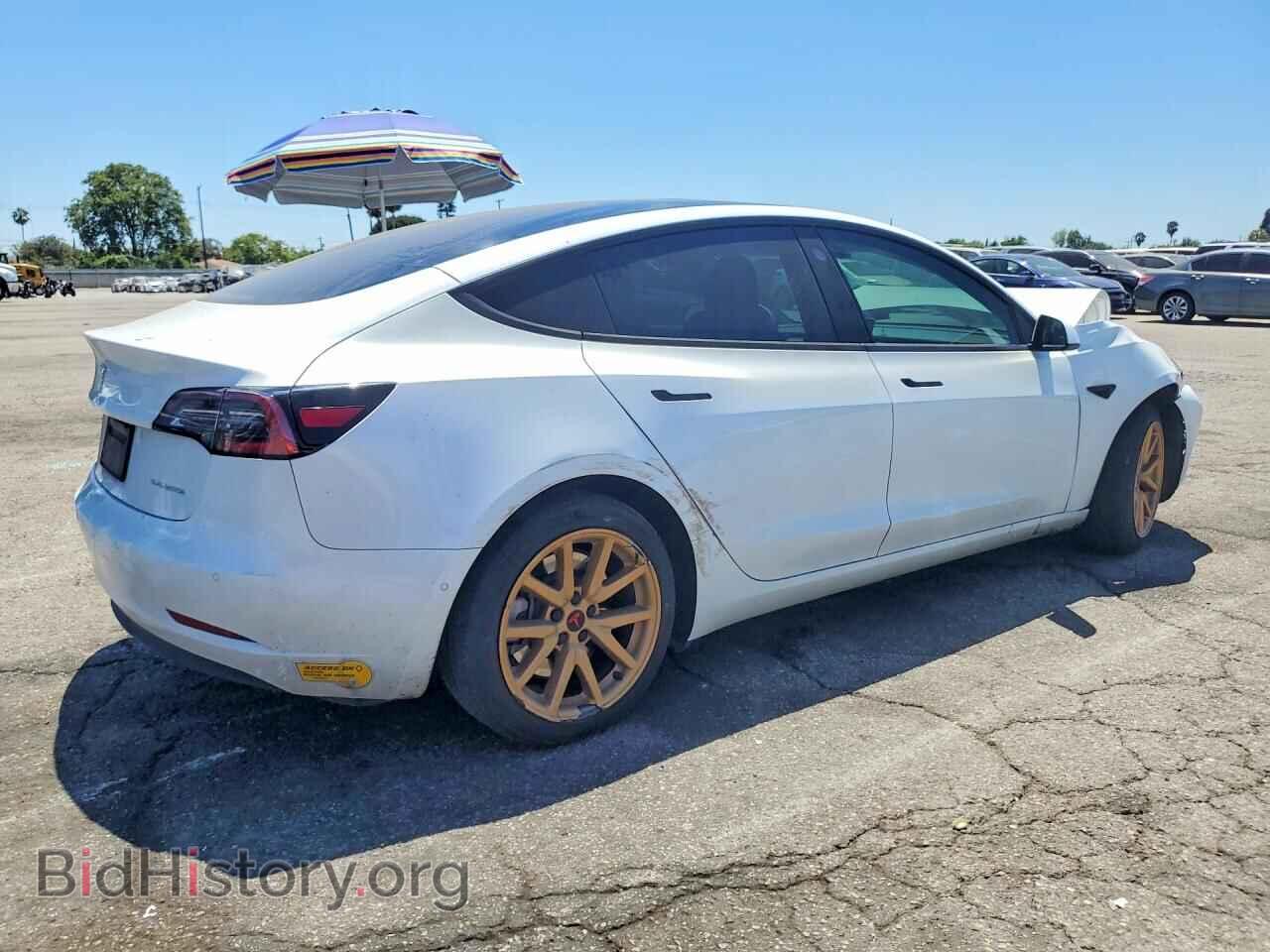 2022 TESLA MODEL 3 - VIN: 5YJ3E1EB9NF325978 - Photo 3