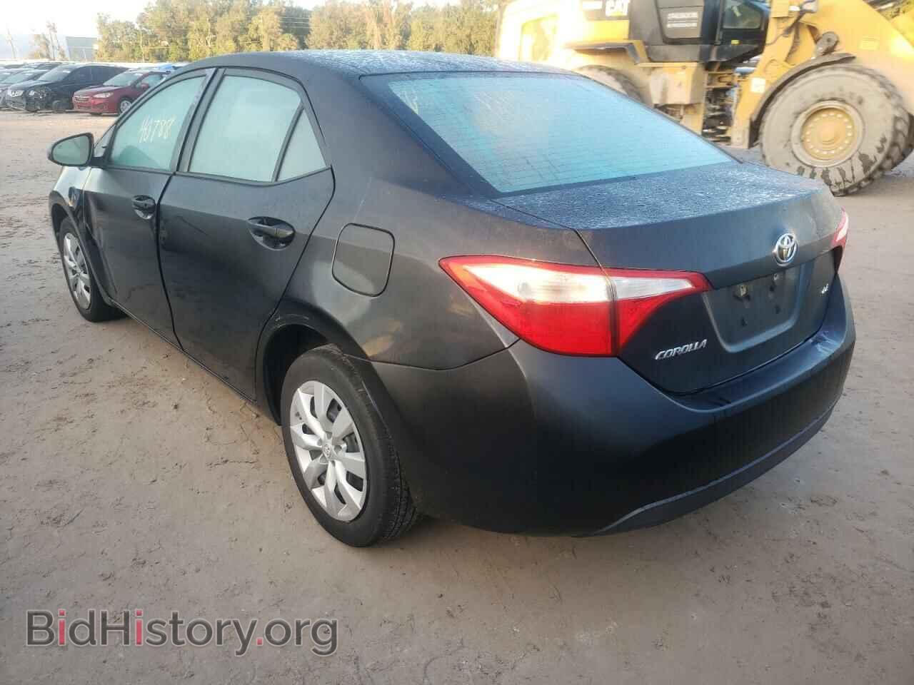 2014 TOYOTA COROLLA - VIN: 2T1BURHE7EC207032 - Фото 3