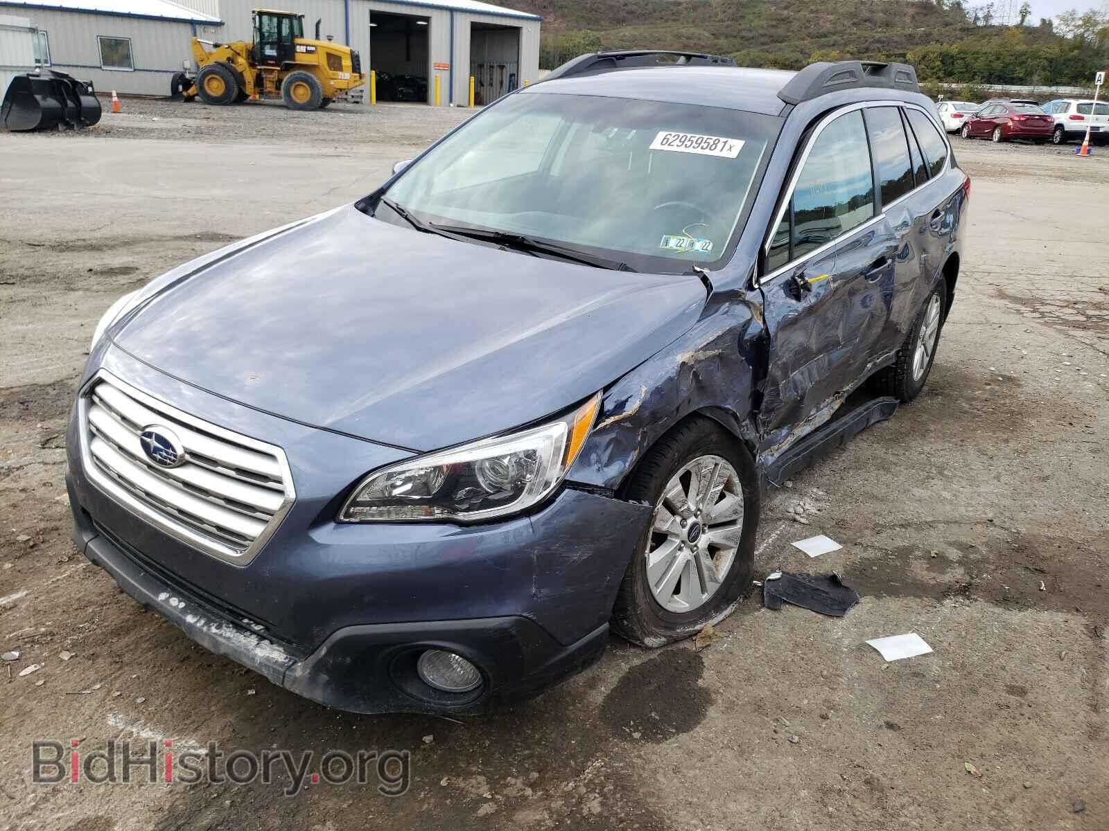 2015 SUBARU OUTBACK - VIN: 4S4BSBCC1F3356528 - Фото 2
