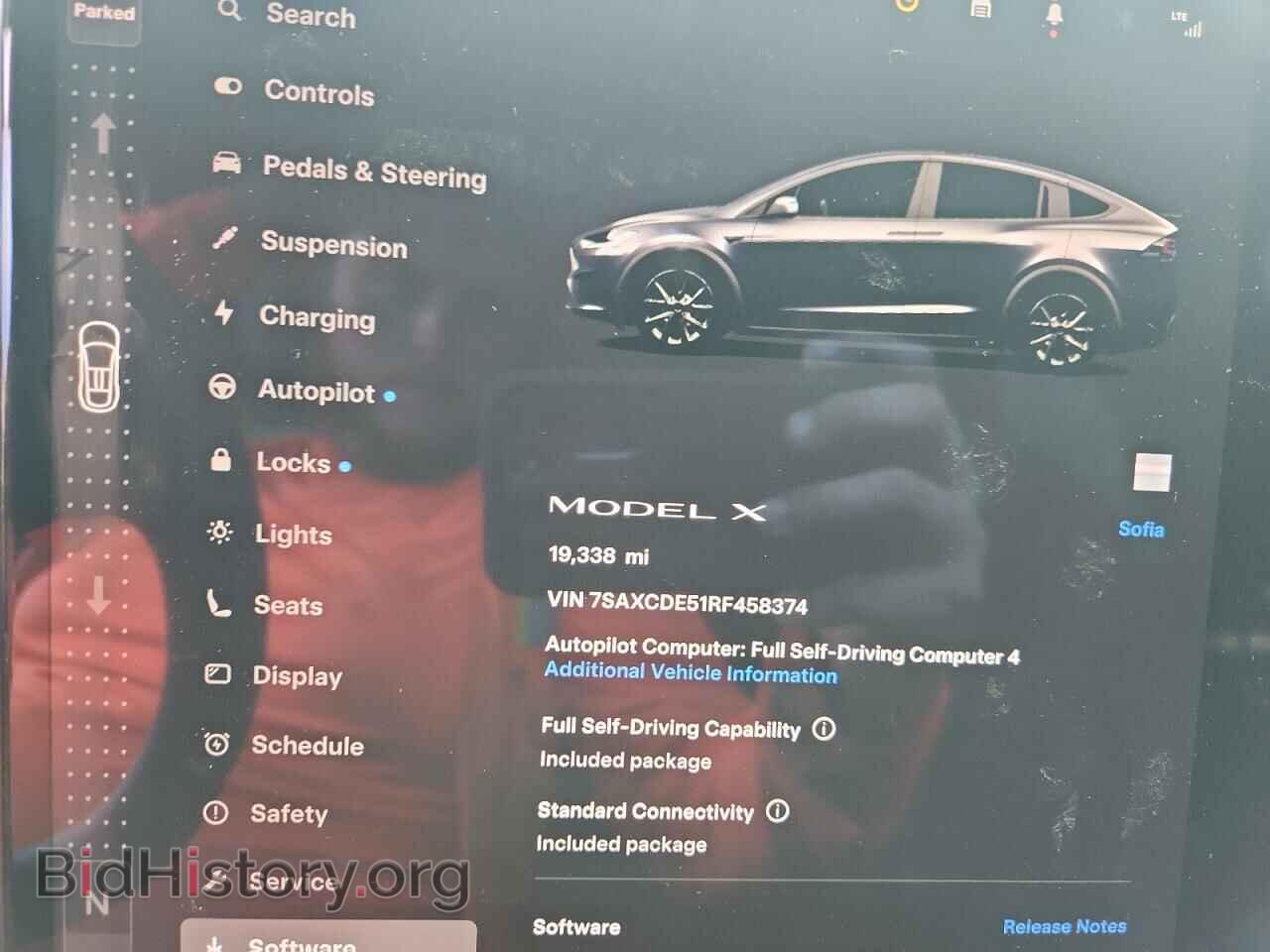 2024 TESLA MODEL X - VIN: 7SAXCDE51RF458374 - Photo 9