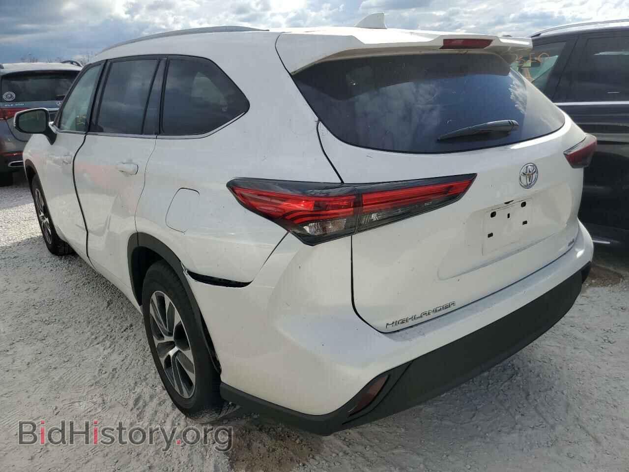 2021 TOYOTA HIGHLANDER - VIN: 5TDGZRAH2MS046977 - Фото 3