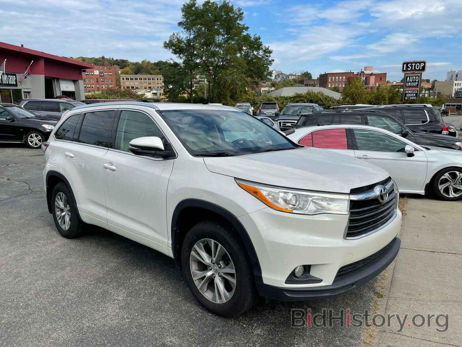 Photo 5TDJKRFH2ES069051 - TOYOTA HIGHLANDER 2014