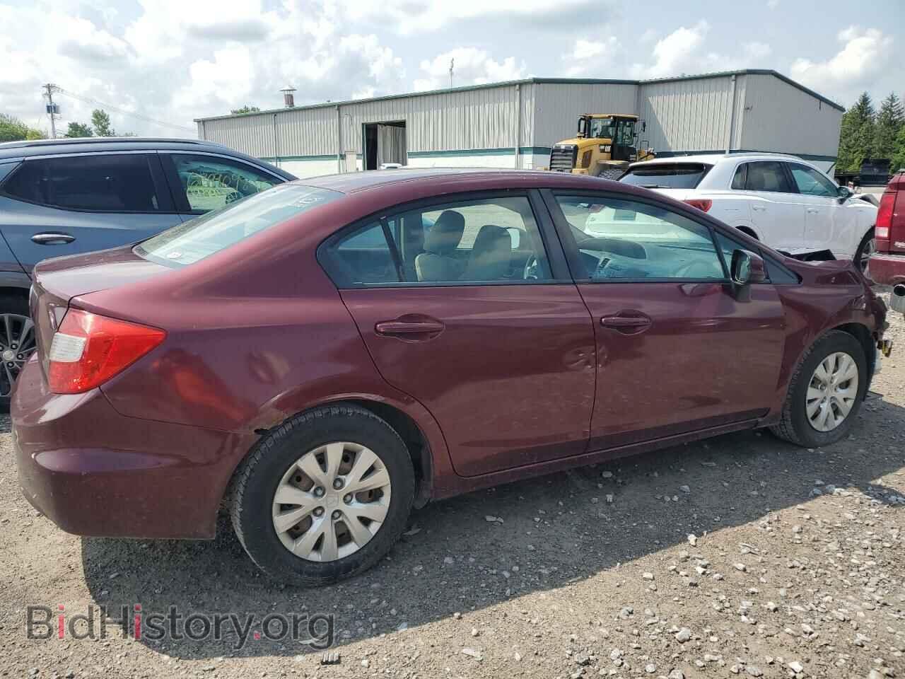 2012 HONDA CIVIC - VIN: 2HGFB2F55CH559693 - Фото 3