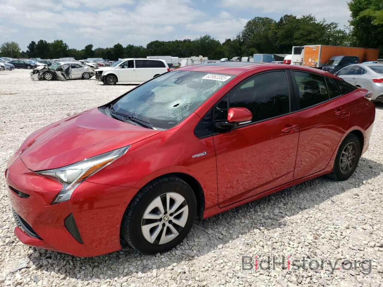 Photo JTDKARFU8J3066932 - TOYOTA PRIUS 2018