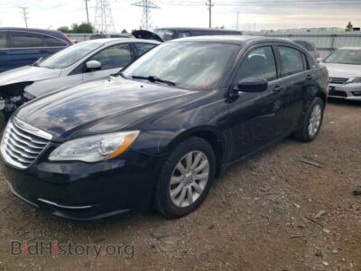 2013 Chrysler 200 200 Tourin, черный — VIN 1C3CCBBB4DN601505, Copart