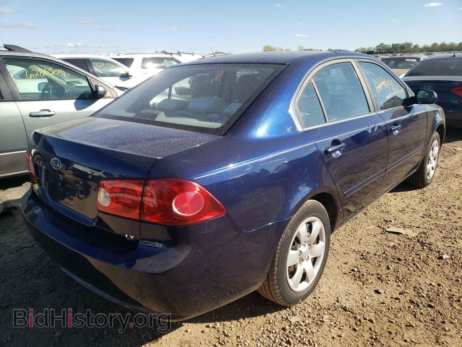 2007 KIA OPTIMA - VIN: KNAGE123075095649 - Фото 4