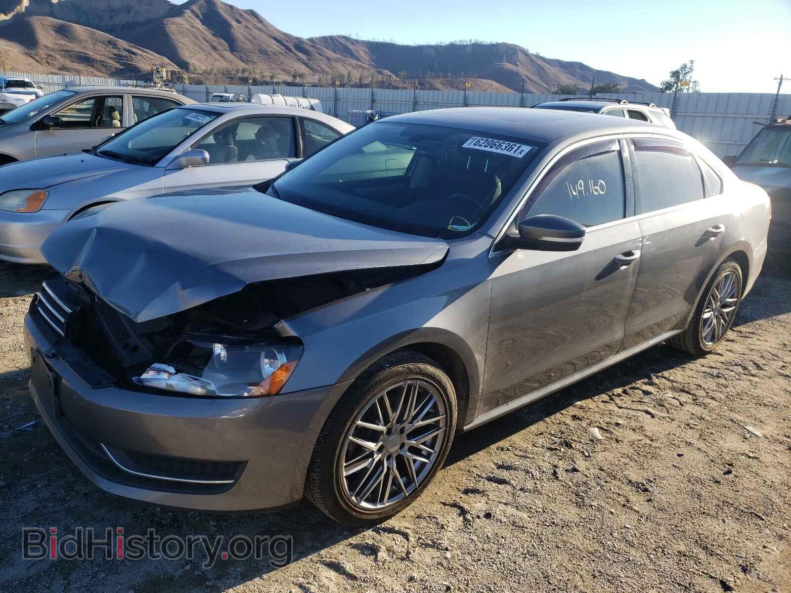2013 VOLKSWAGEN PASSAT - VIN: 1VWBP7A34DC147736 - Фото 2