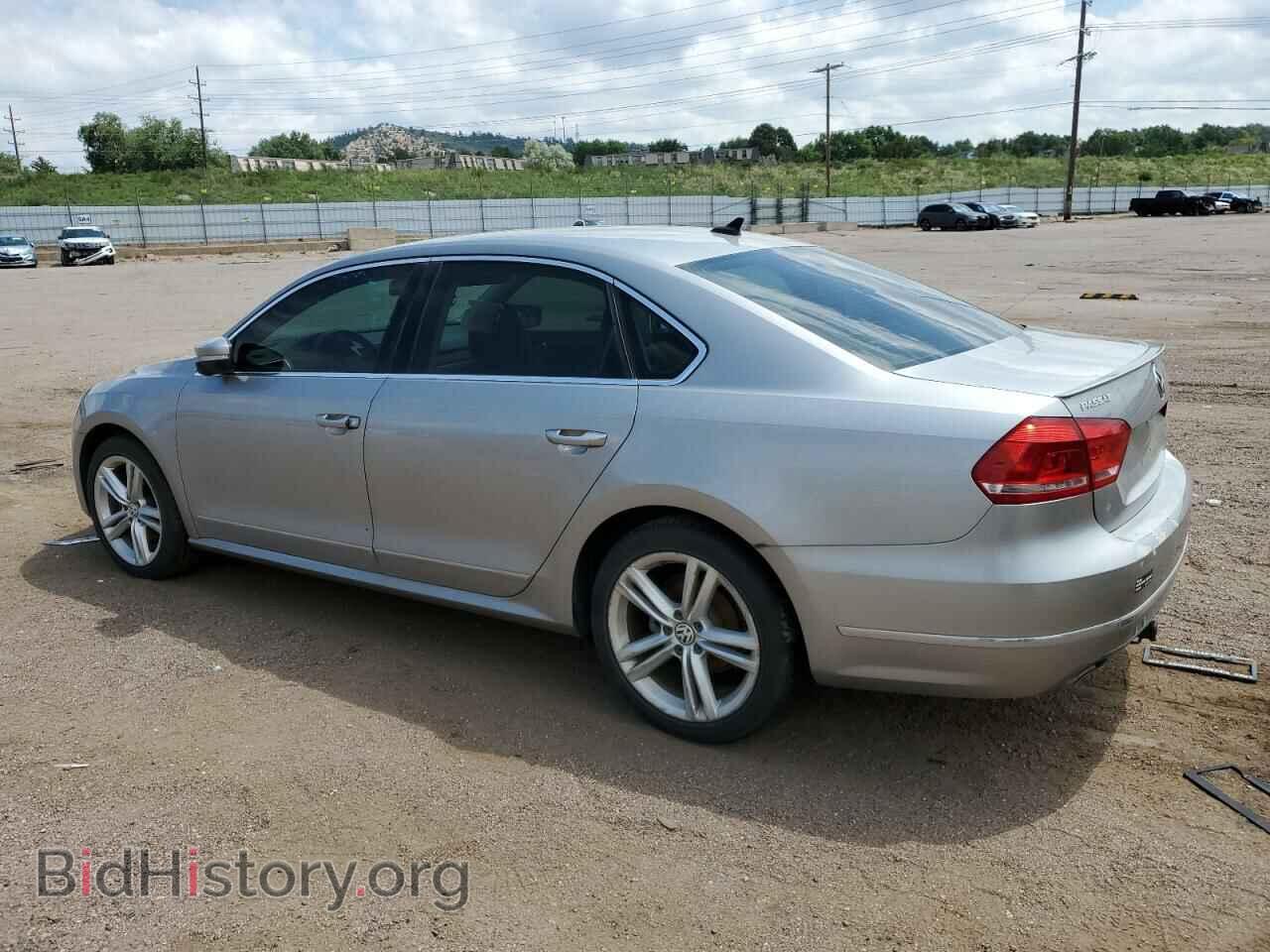 2013 VOLKSWAGEN PASSAT - VIN: 1VWCN7A39DC025514 - Фото 2