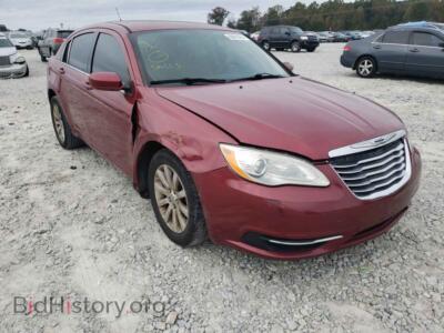 2011 Chrysler 200 200 TOURIN, красный — VIN 1C3BC1FB3BN511291, Copart