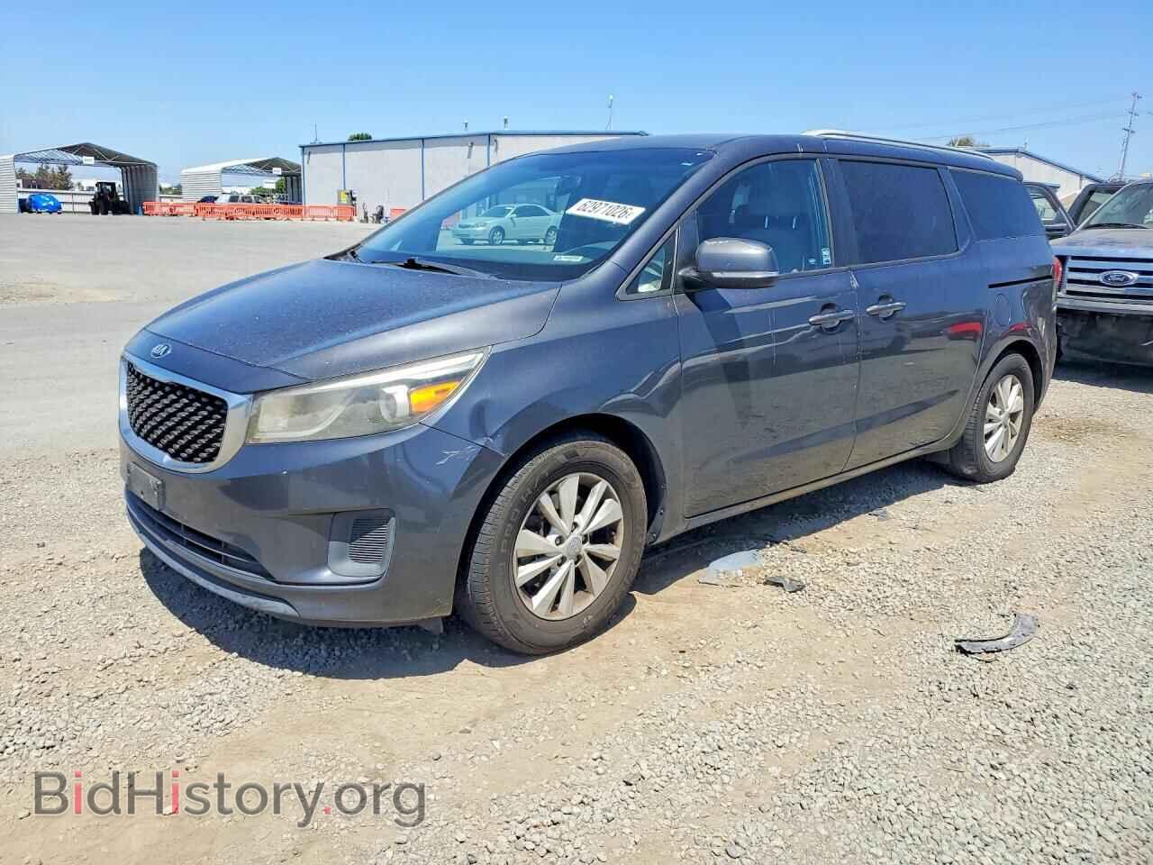Фотография KNDMB5C19F6061317 - KIA SEDONA 2015
