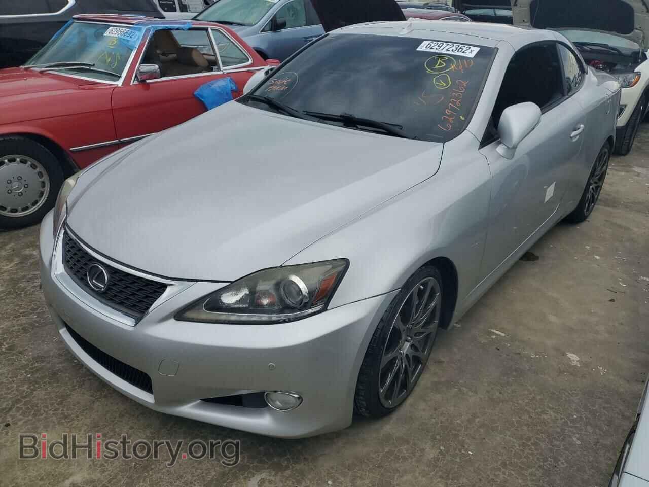 2011 LEXUS IS - VIN: JTHFE2C29B2505772 - Фото 2