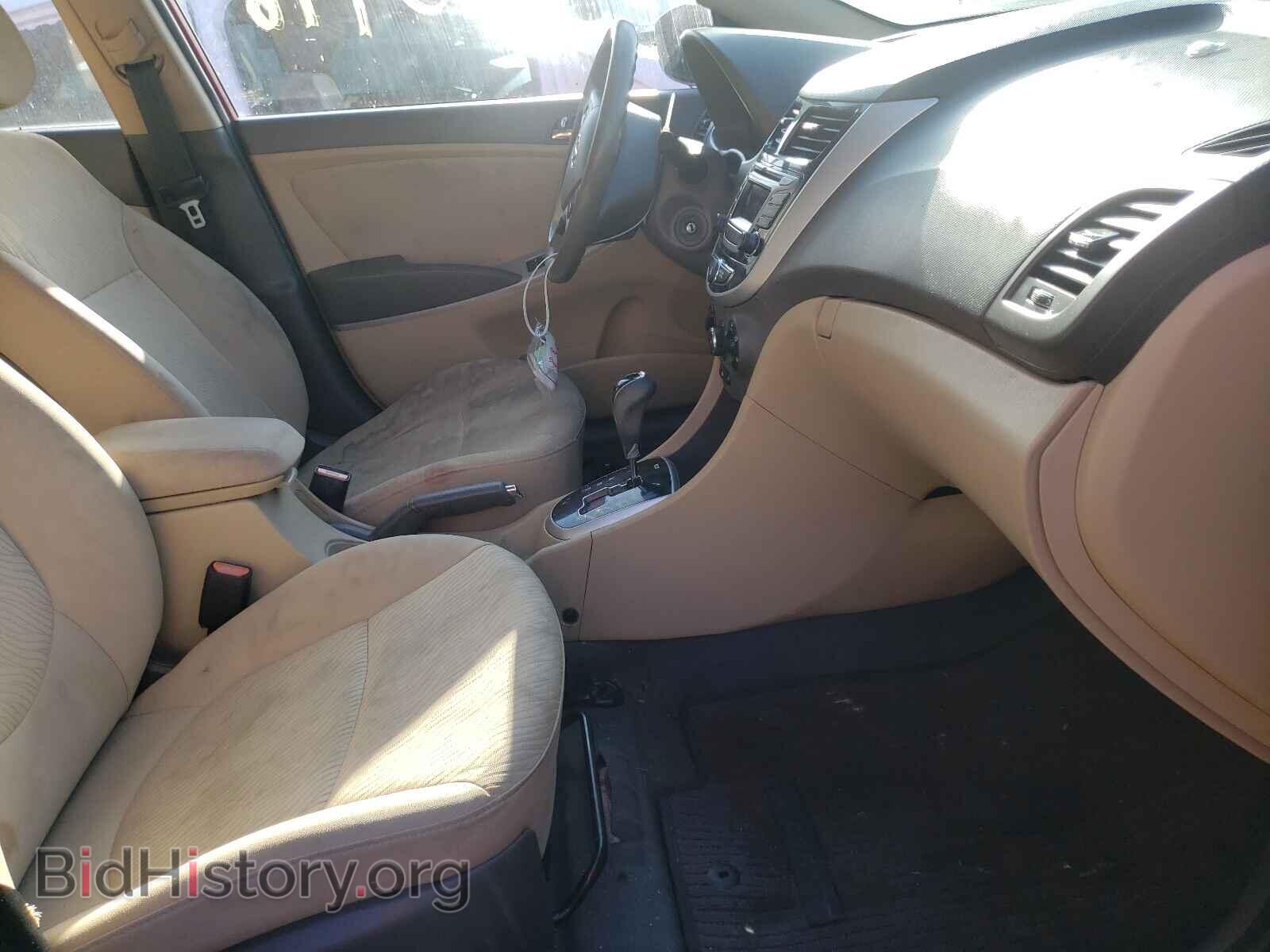 2014 HYUNDAI ACCENT - VIN: KMHCU4AE0EU608941 - Фото 5