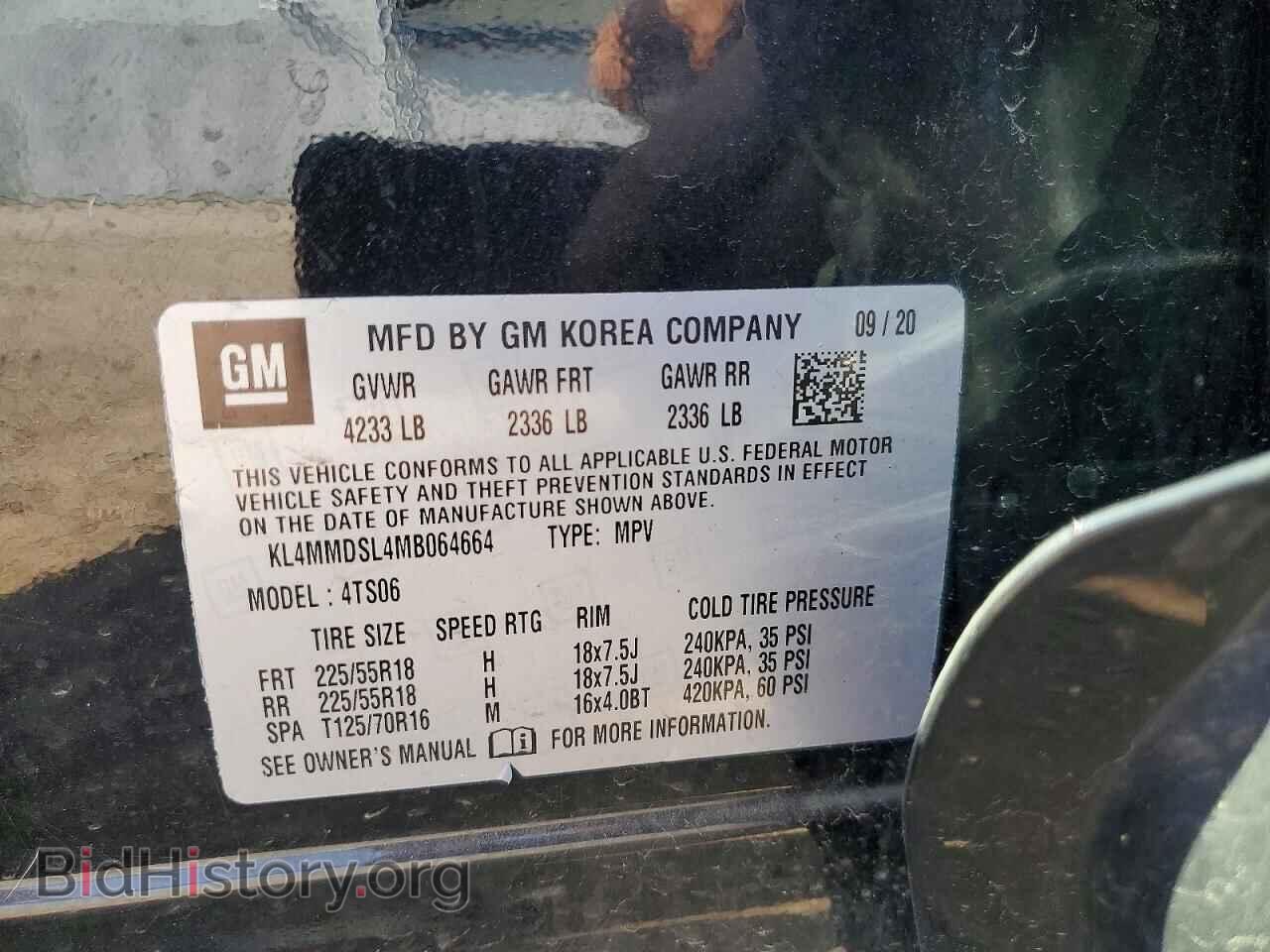 2021 BUICK ENCORE - VIN: KL4MMDSL4MB064664 - Photo 13