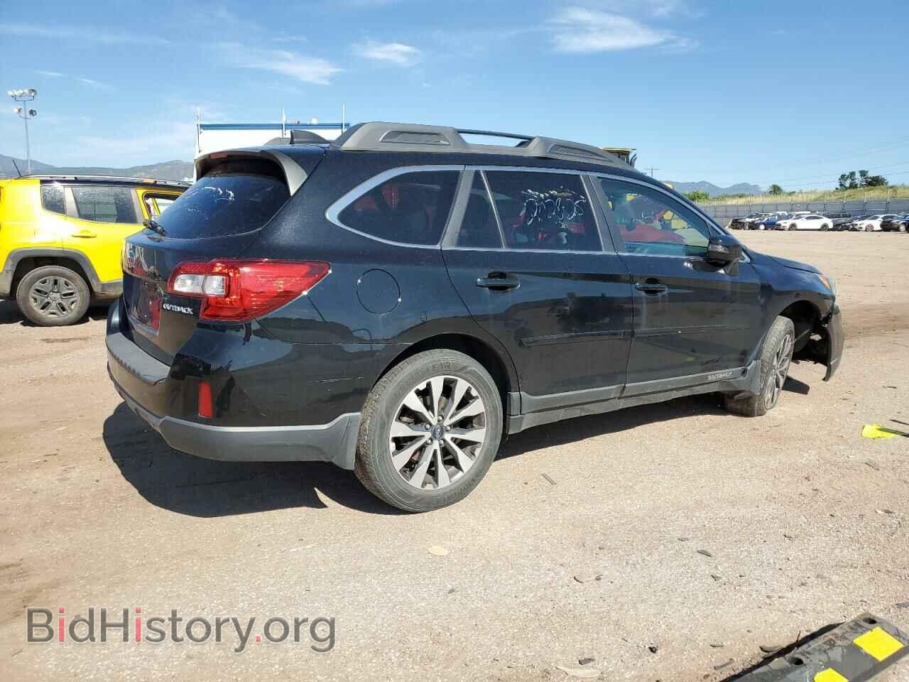 2016 SUBARU OUTBACK - VIN: 4S4BSBNC8G3302027 - Фото 3