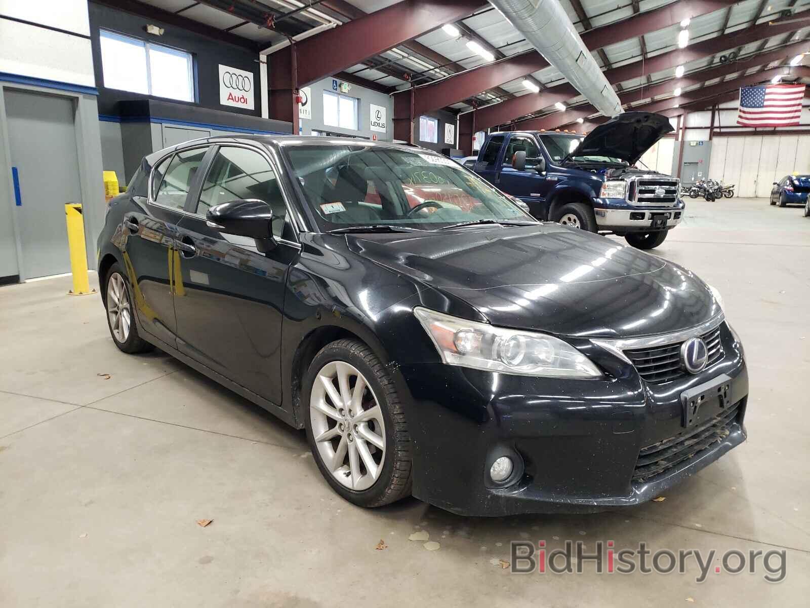 Photo JTHKD5BH2C2051343 - LEXUS CT 200 2012