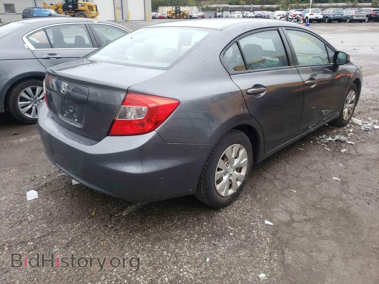 2012 HONDA CIVIC - VIN: 19XFB2F5XCE368782 - Фото 4