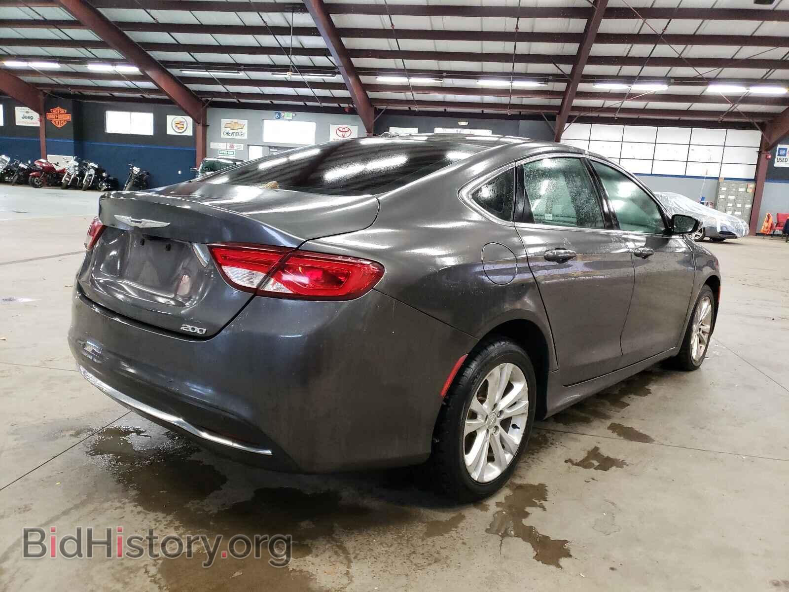 2015 CHRYSLER 200 - VIN: 1C3CCCAB4FN685125 - Фото 4