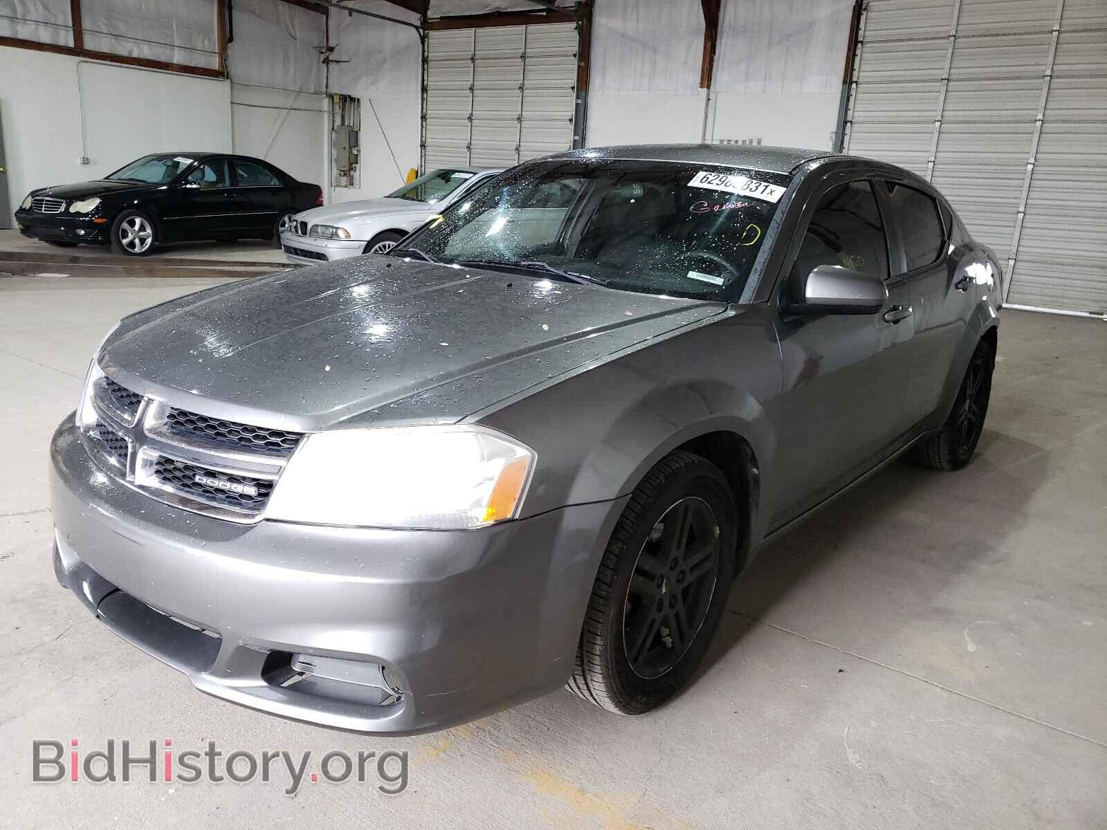 2012 DODGE AVENGER - VIN: 1C3CDZCB8CN194646 - Фото 2