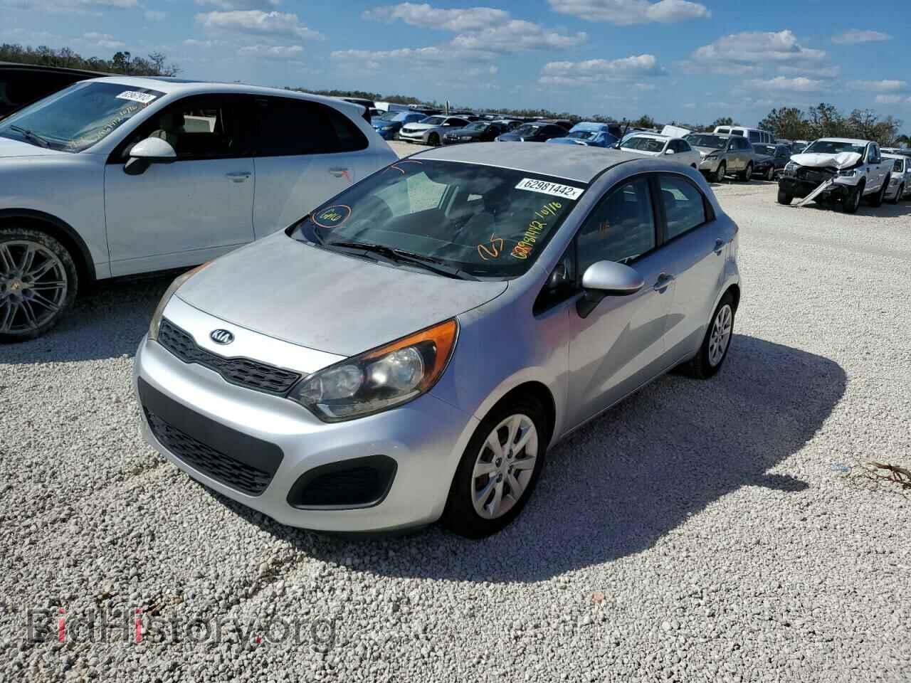2014 KIA RIO - VIN: KNADM5A32E6351277 - Фото 2