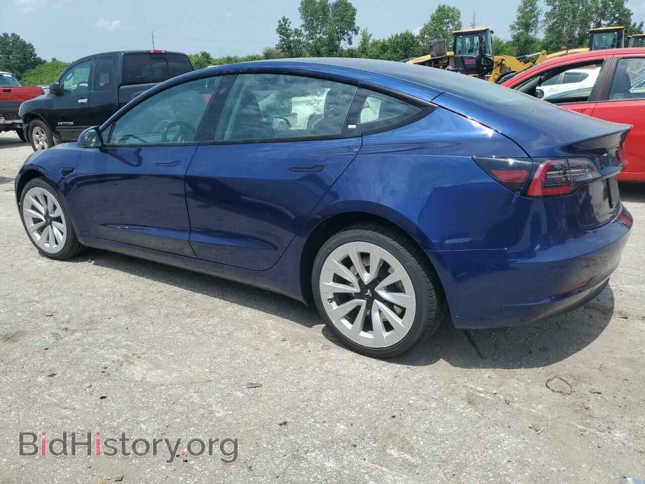 2022 TESLA MODEL 3 - VIN: 5YJ3E1EA1NF370436 - Фото 2