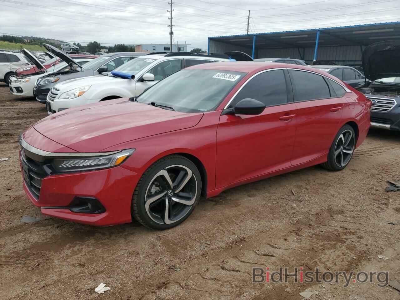 Photo 1HGCV1F47MA053827 - HONDA ACCORD 2021