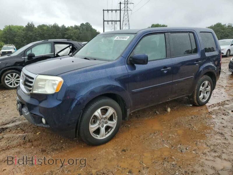 2013 Honda PILOT EX (VIN 5FNYF3H40DB022730) — фото 1 из 13, Copart, повреждение: передняя часть