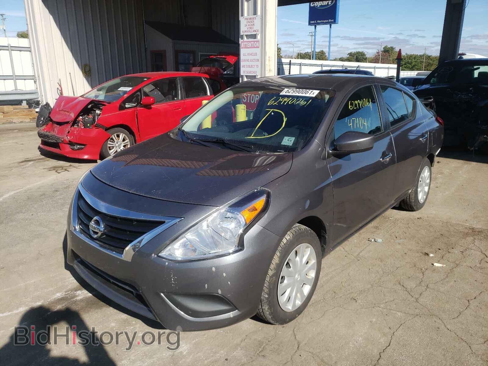 2019 NISSAN VERSA - VIN: 3N1CN7AP4KL868711 - Фото 2
