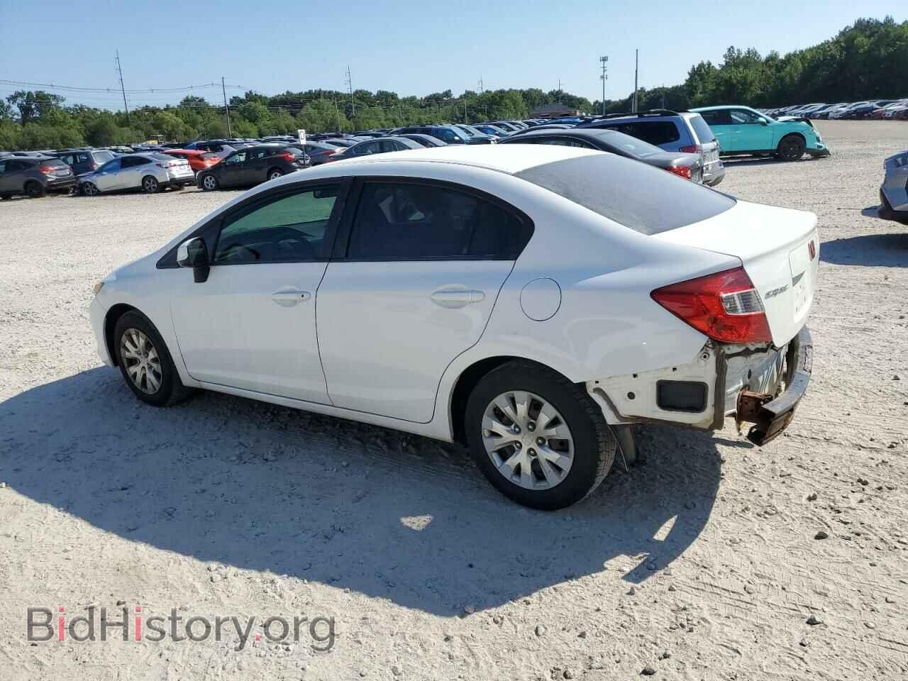 2012 HONDA CIVIC - VIN: 2HGFB2F52CH595745 - Photo 2