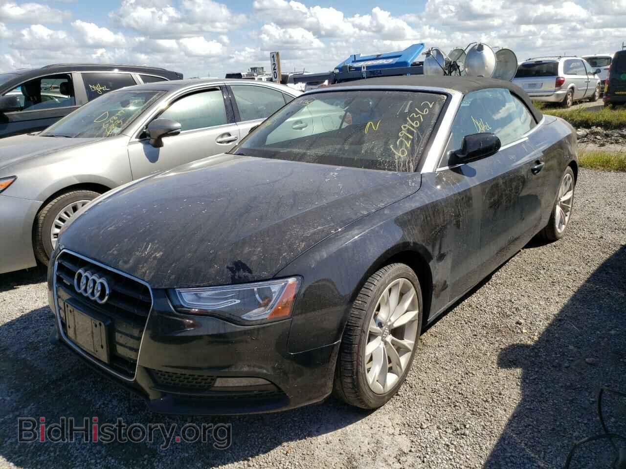 2013 AUDI A5 - VIN: WAULFAFH7DN011968 - Фото 2