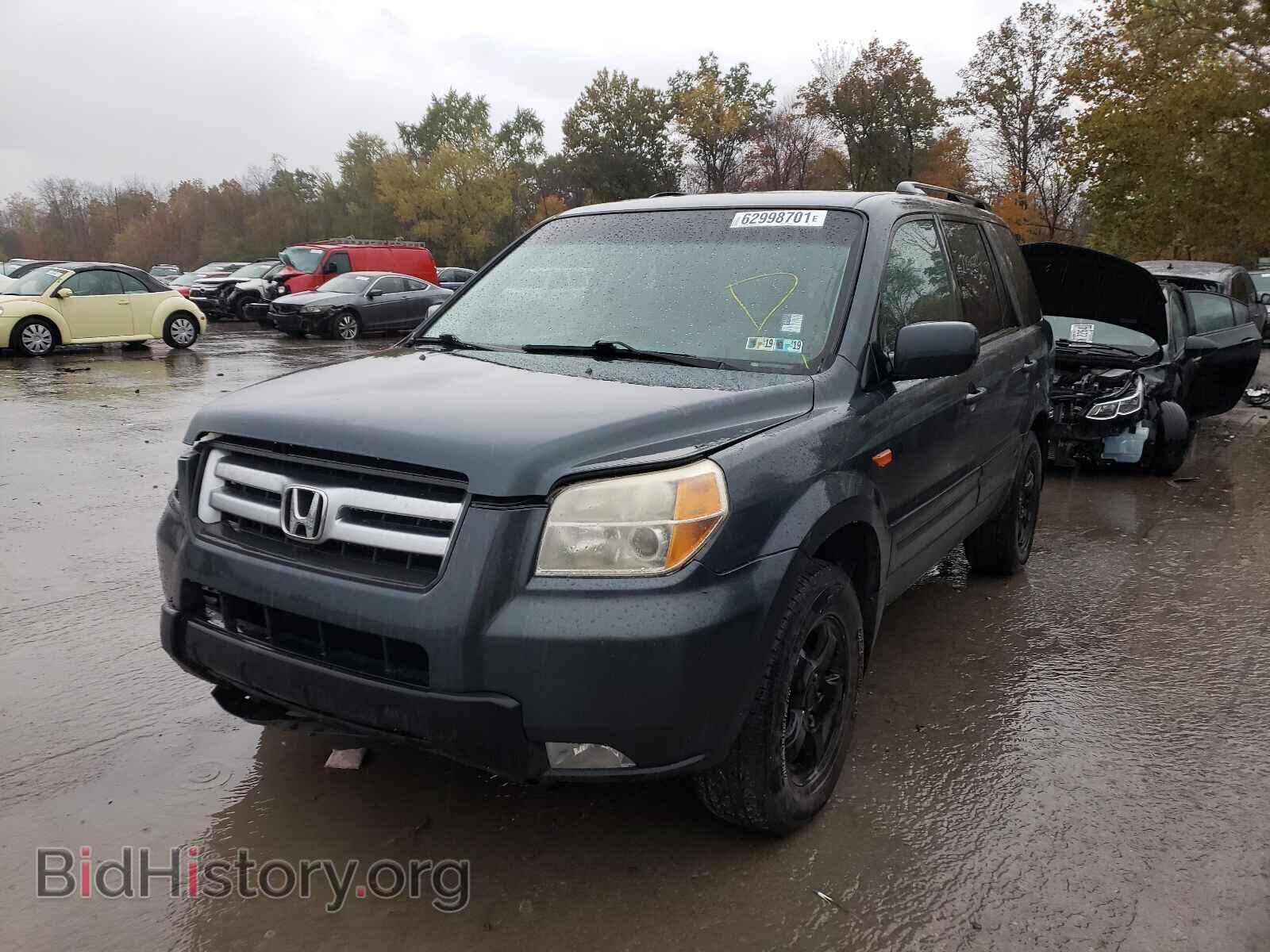 2006 HONDA PILOT - VIN: 2HKYF18546H529230 - Фото 2