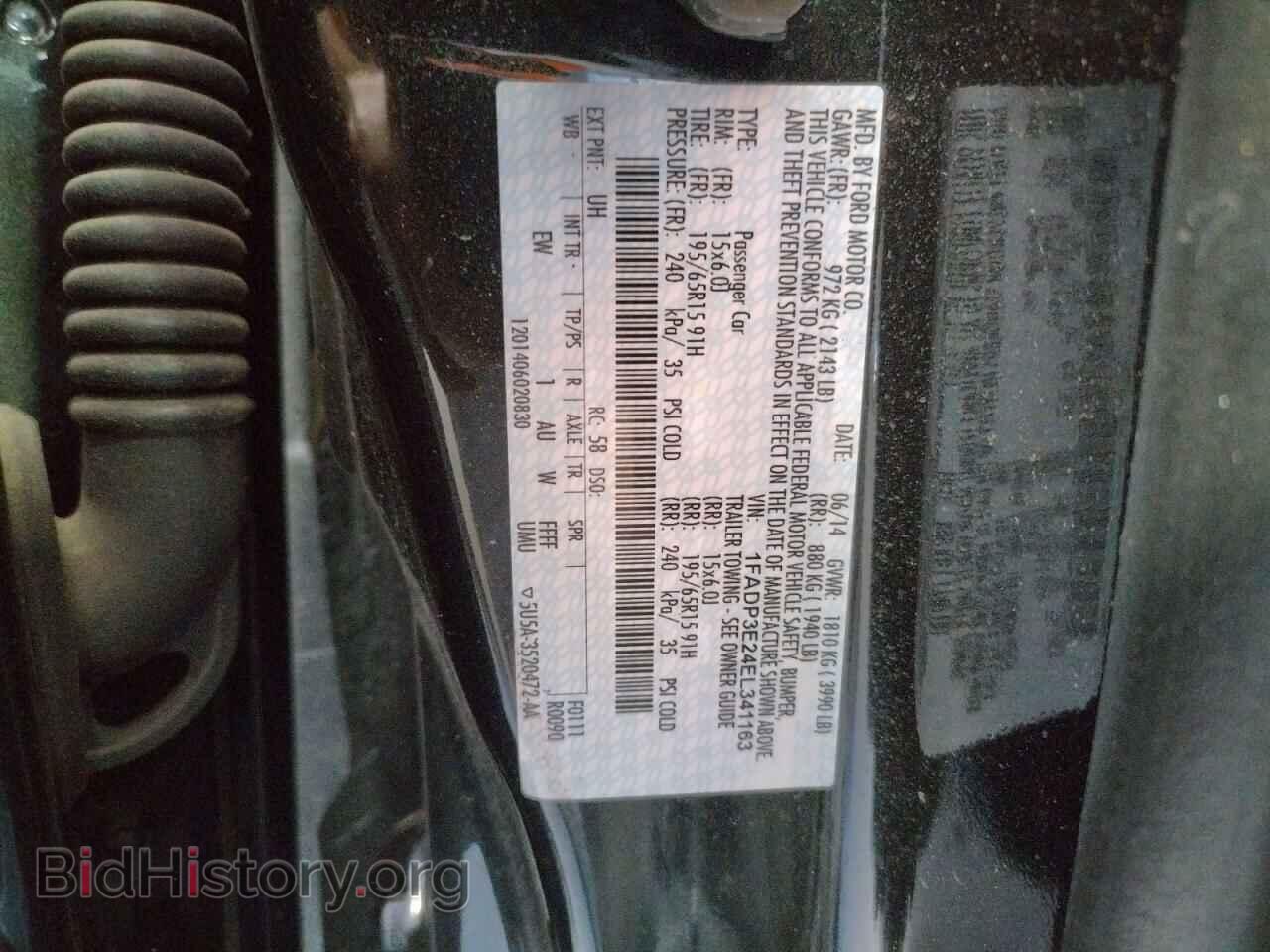 2014 FORD FOCUS - VIN: 1FADP3E24EL341163 - Photo 10