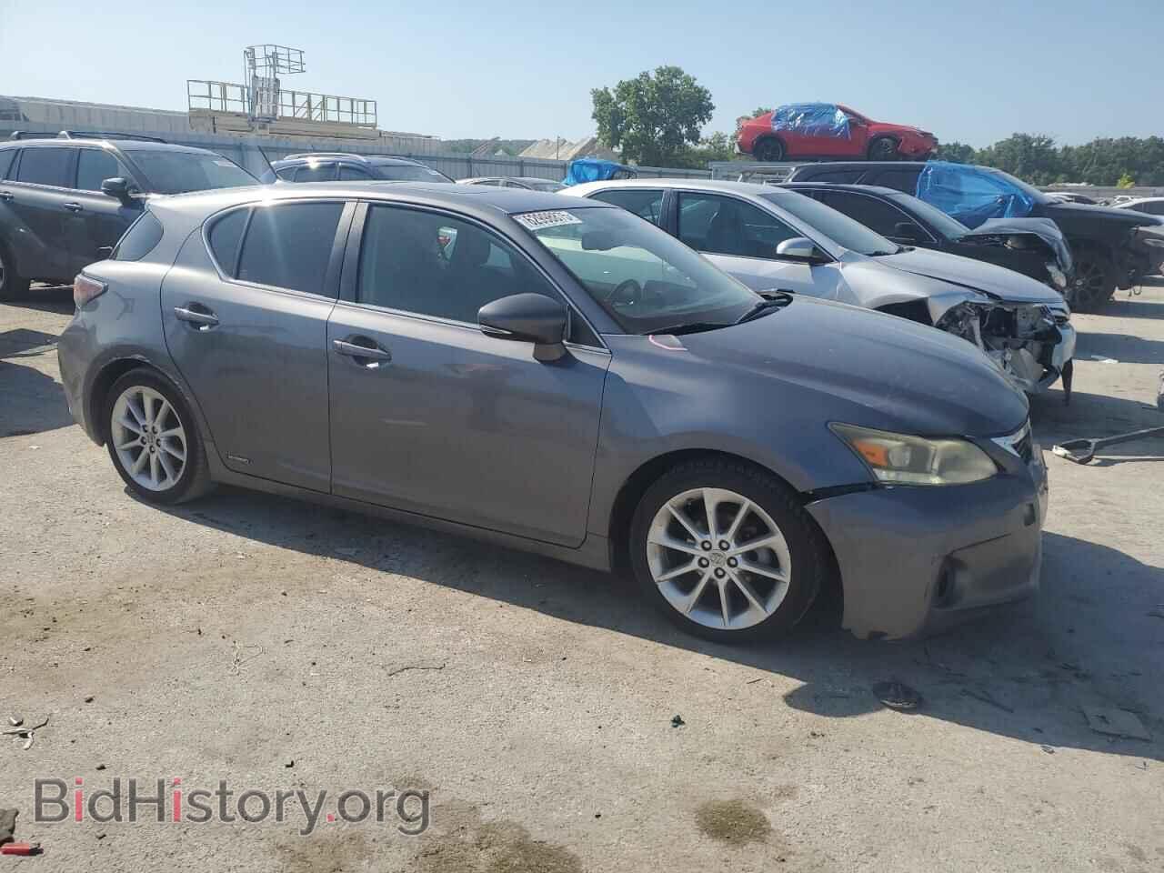 2012 LEXUS CT 200 - VIN: JTHKD5BH4C2104205 - Фото 4