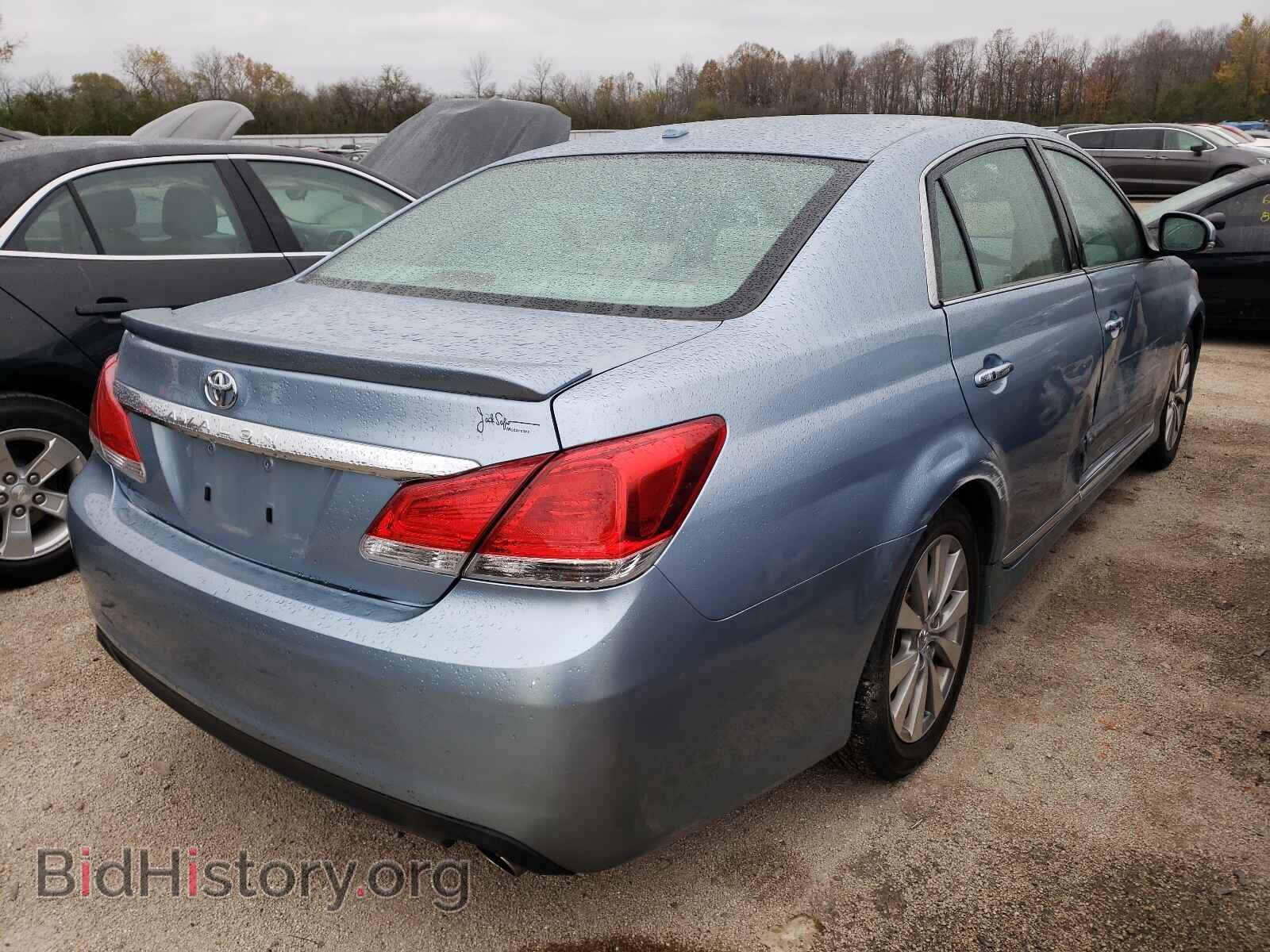 2011 TOYOTA AVALON - VIN: 4T1BK3DB7BU384821 - Фото 4