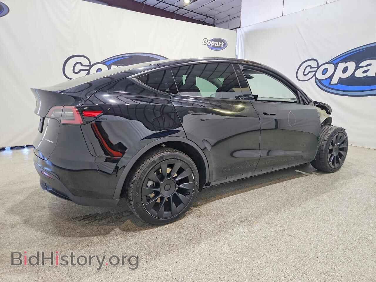 2022 TESLA MODEL Y - VIN: 7SAYGDEE6NF481555 - Фото 3