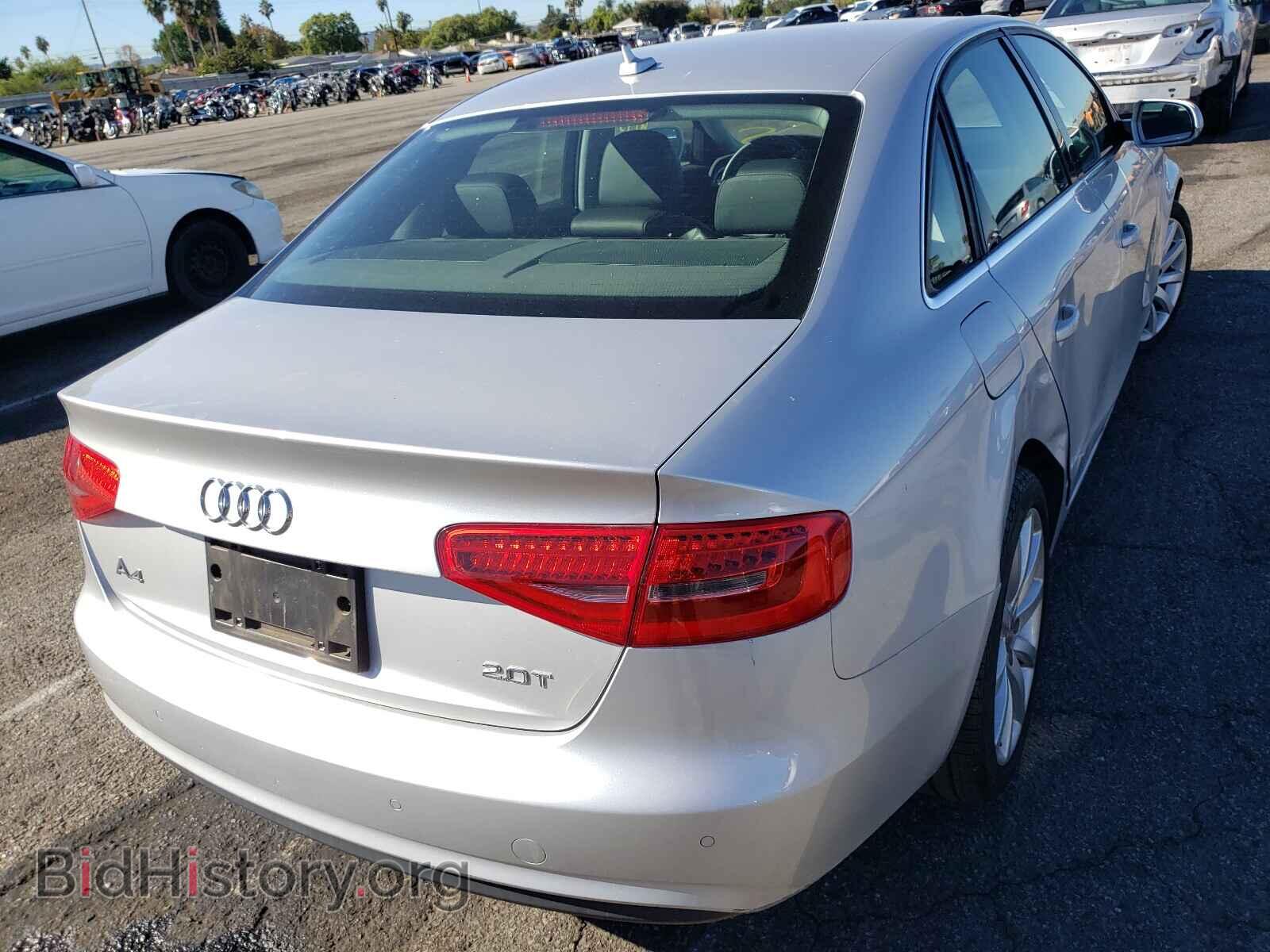 2013 AUDI A4 - VIN: WAUEFAFL5DN024585 - Фото 4