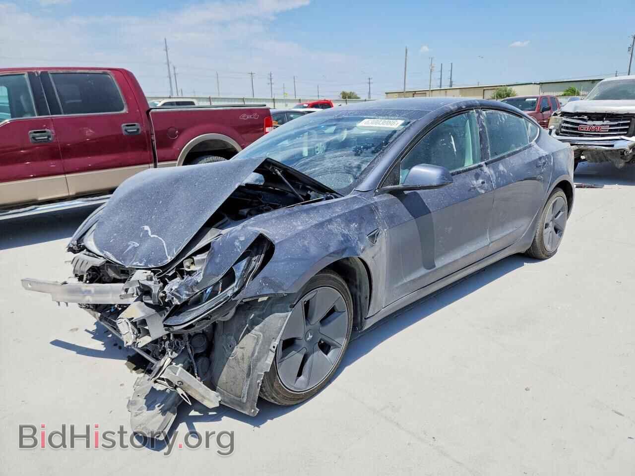 Photo 5YJ3E1EA0MF098203 - TESLA MODEL 3 2021