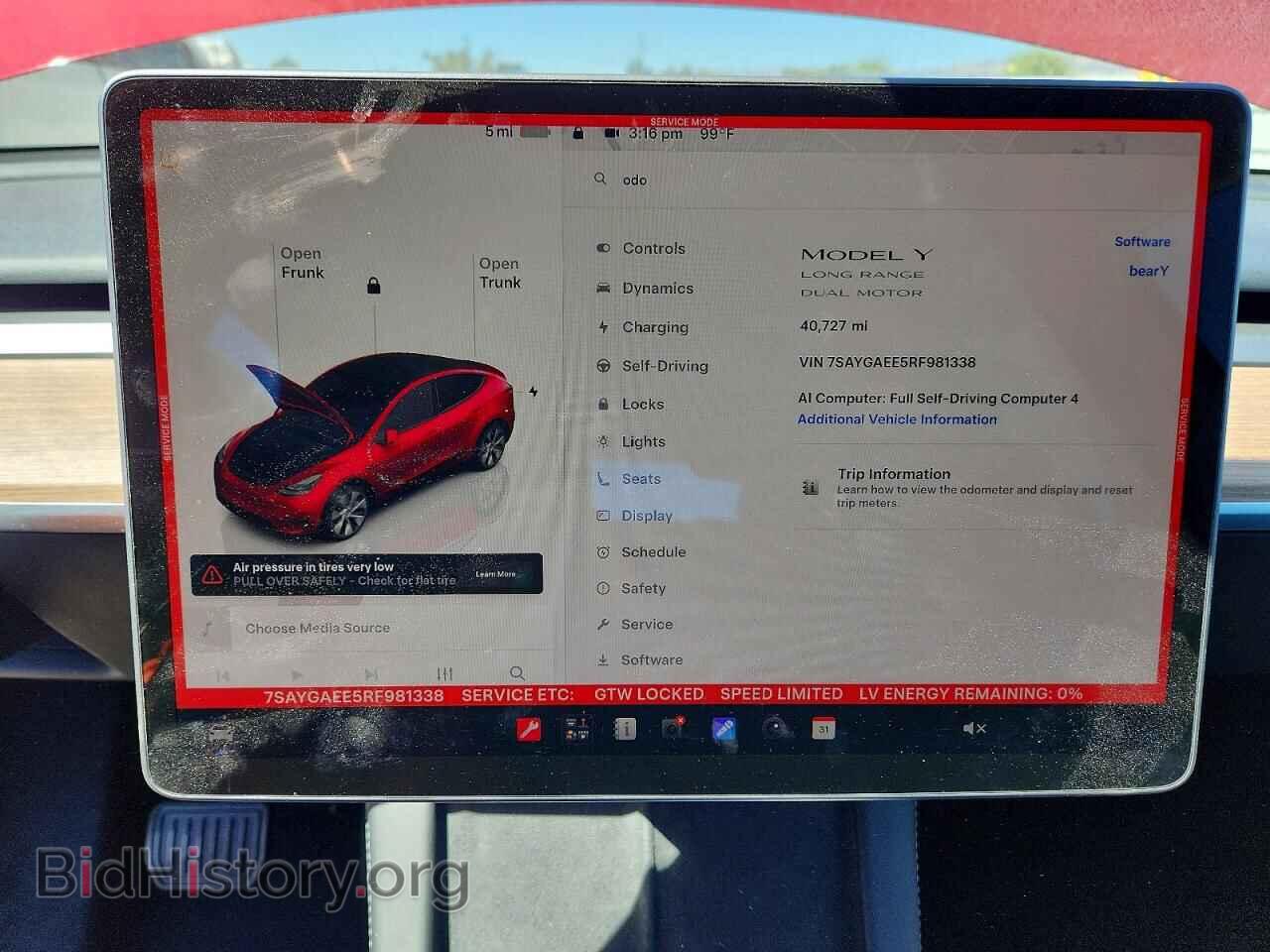 2024 TESLA MODEL Y - VIN: 7SAYGAEE5RF981338 - Photo 9